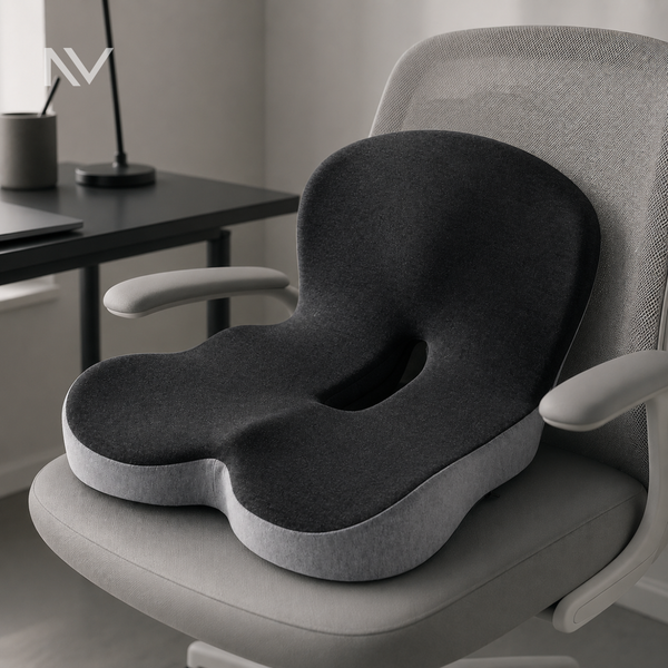 ErgoSeat™ | 姿勢サポート・腰痛対策メモリーフォームクッション